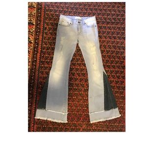 Artisan de Luxe denim flare- sample size 26